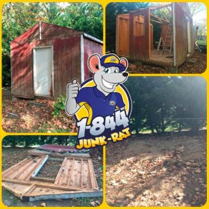 Before and after estate cleanout in Livingston, NJ