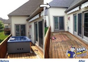 Hot Tub removal